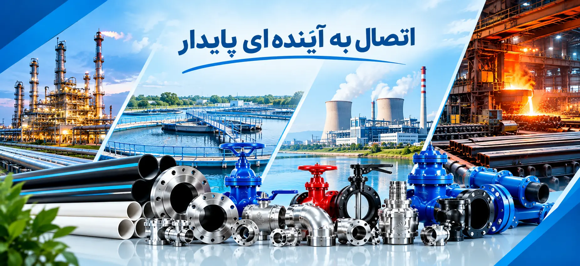 اسلاید فروشگاه لوله و اتصالات پایا 2